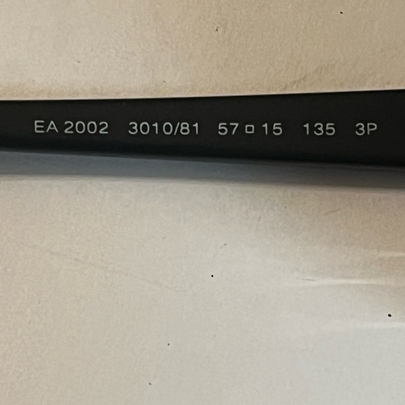 EMPORIO ARMANI Polarized Sunglasses, Emporio EA2022 100% original Emporio Armani - Picture 6 of 9